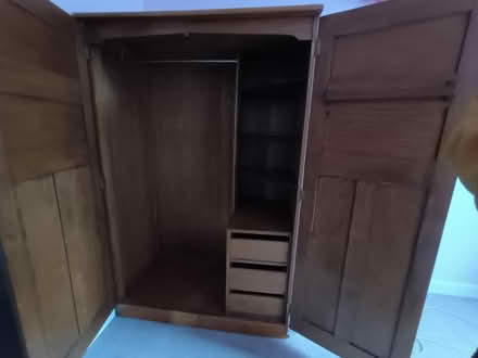 Photo of free Wooden wardrobe (Stoughton GU2) #3