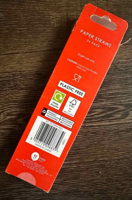 Photo of free Paper Straws (Chigwell IG7) #2