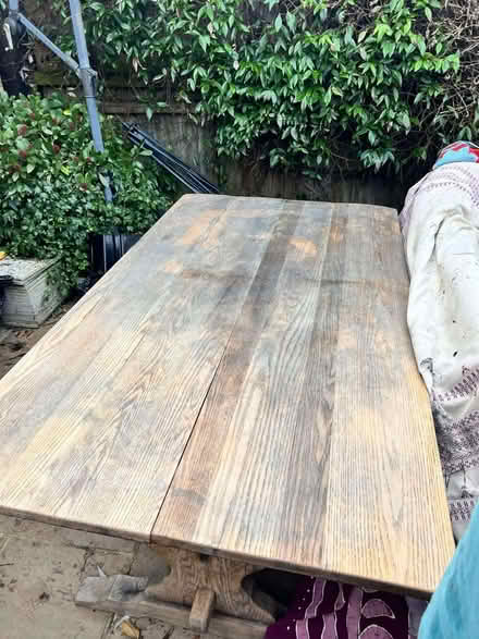 Photo of free Solid oak table water damaged (Richmond TW9) #3