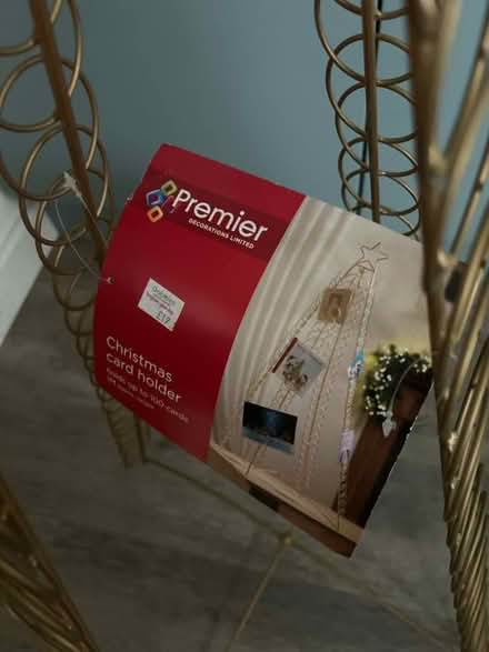 Photo of free Christmas card holder new with tags (Southport PR8) #3