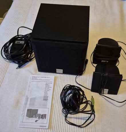 Photo of free Wired stereo speakers for PC (Epsom KT19) #1