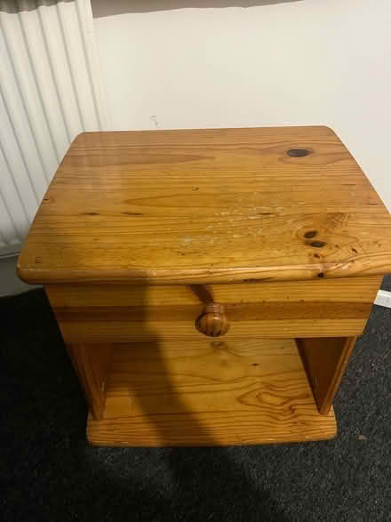 Photo of free Cork board, fan, chest of drawers, bedside table (Whitton TW3) #2