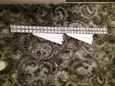 Photo of free 1 pr Shelf Hangers plus 4 holders (Hilsea Portsmouth PO2) #2