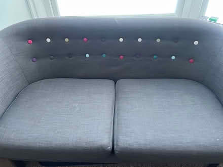 Photo of free Made grey button sofa (Peckham SE15) #3