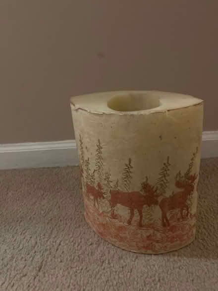 Photo of free Large moose candle (Royal Oak, MI) #1