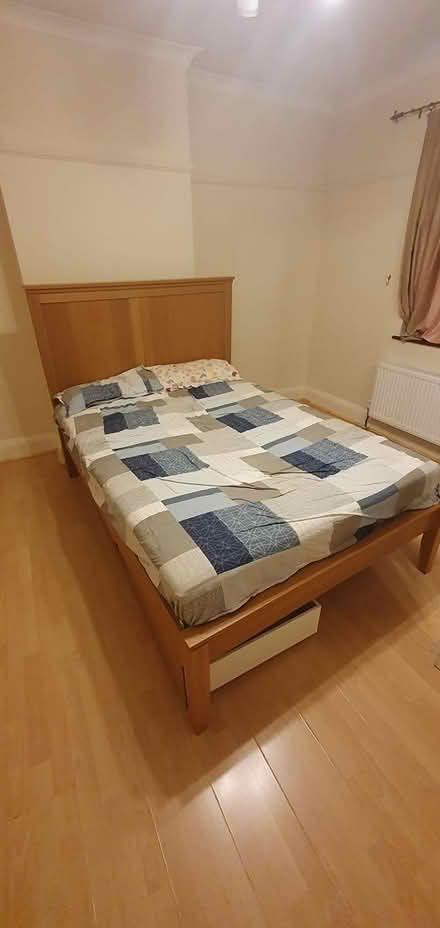 Photo of free Double bed + mattress + storage (Greenwich SE3) #2
