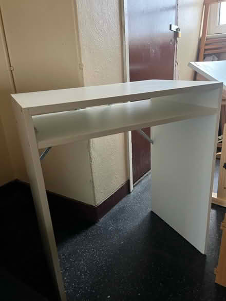Photo of free Small white desk (G52 4hw) #3