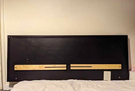 Photo of free Super King Size Headboard (PL4 Greenbank.) #1