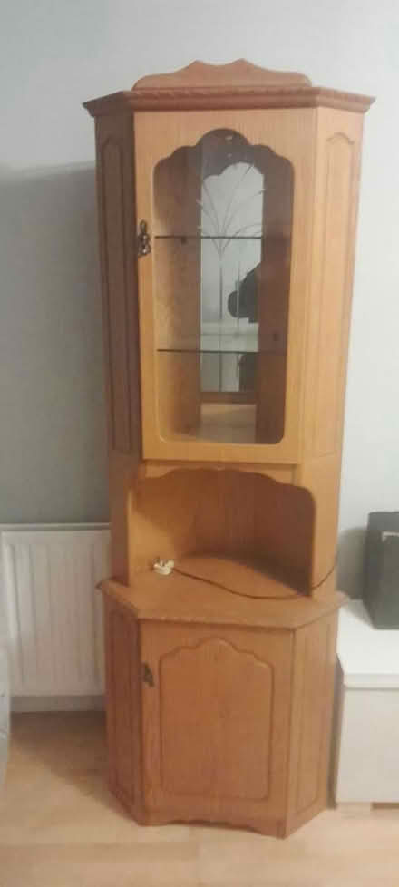 Photo of free Tall corner unit and cabinet (Dublin northside.) #1