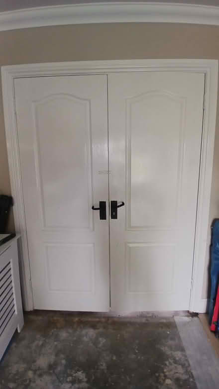 Photo of free Double interior doors white (Navan) #2