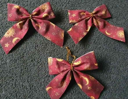 Photo of free 32 christmas tree bows (Gerard's Bridge WA11) #1