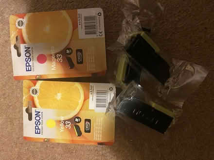 Photo of free Epson orange printing ink (Upper Wolvercote OX2) #1