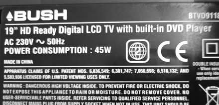 Photo of free Bush 19" HD TV (Thatcham RG19) #2