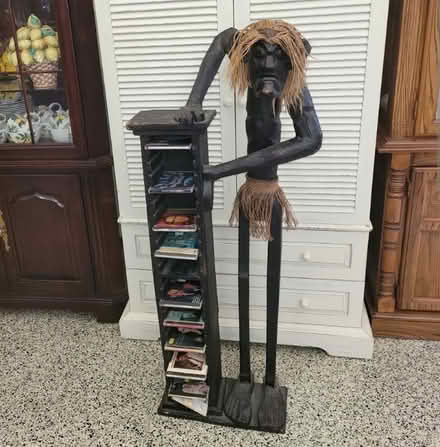 Photo of Decorative WOODEN cd holder (Sherwood NG5) #1