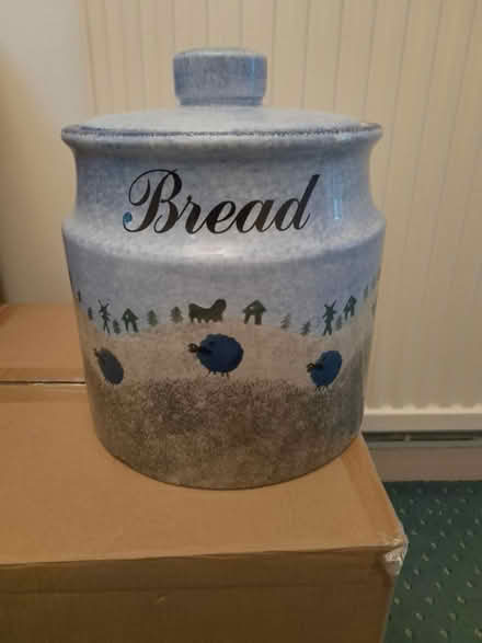 Photo of free Ceramic bread bin (Shoreham) #1