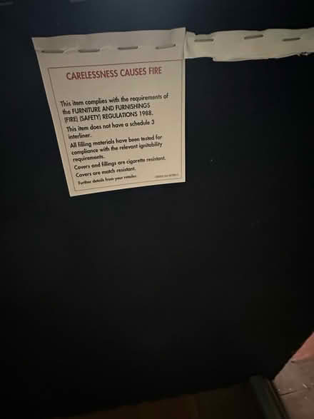 Photo of free Grey ikea sofa (Eastbourne BN21) #2