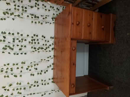 Photo of free Wooden desk and computer chair (Manningham BD9) #1