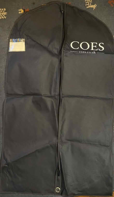 Photo of free Coe's zip-up coat protecting bag (Goldhanger CM9) #1