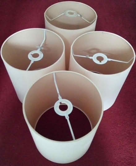 Photo of free 4 beige lampshades (North Oxford OX2) #1