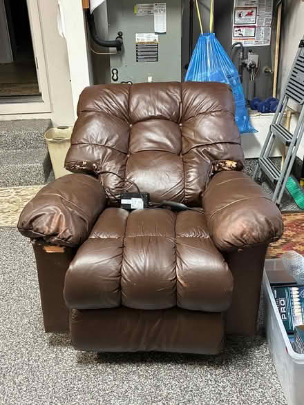 Photo of free Electric rocker recliner, large (East Medford) #3