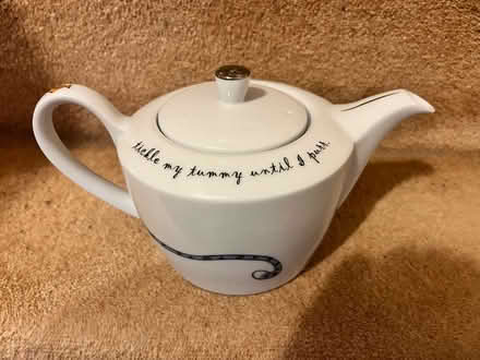 Photo of free Unused cat motif china teapot (Linslade LU7) #3