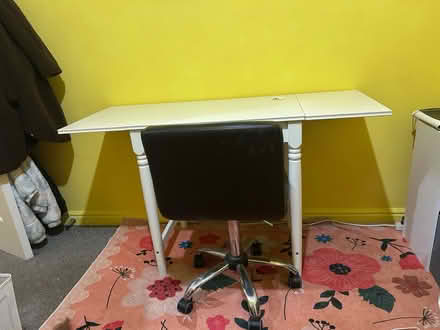 Photo of free Folding desk and chair (Fallowfield Manchester M14) #4