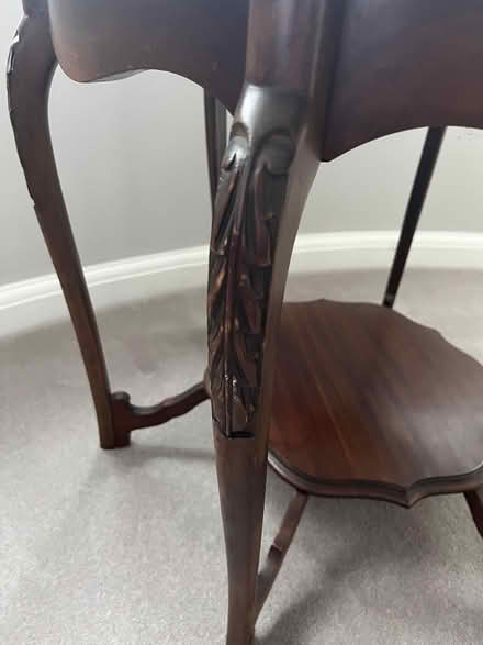 Photo of free Mahogany occasional table (AL5) #3