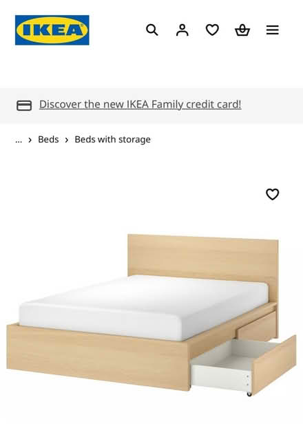 Photo of free Double IKEA Malm Bed -today pick up (Croydon, CR0) #2