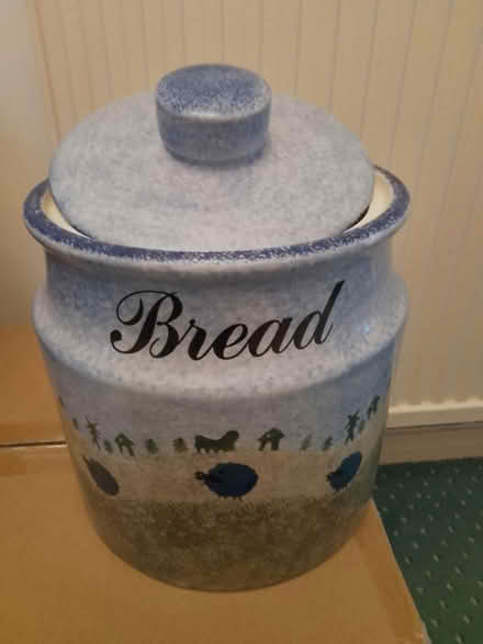 Photo of free Ceramic bread bin (Shoreham) #3