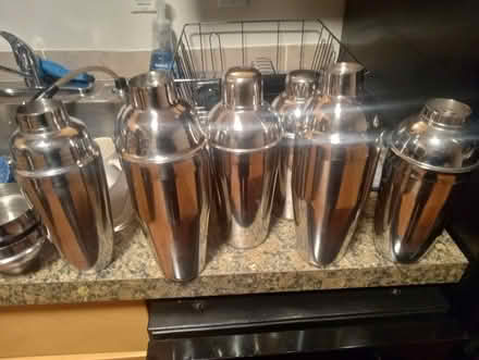 Photo of free Cocktail Shakers, used toiletries (Peekskill, NY) #1