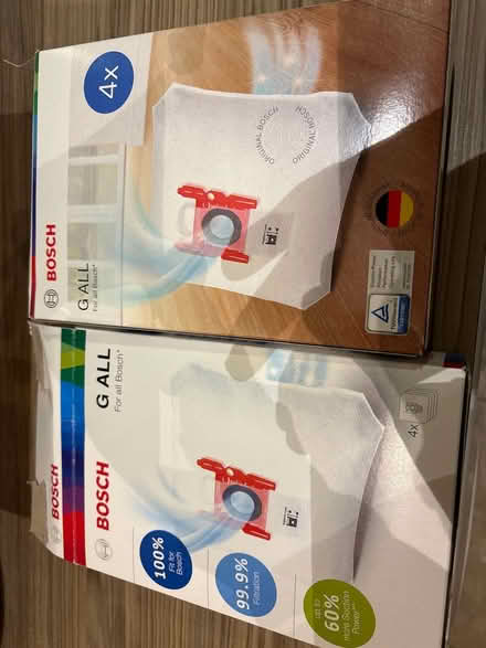 Photo of free Bosch g all vacuum bags (Farnham GU10) #1