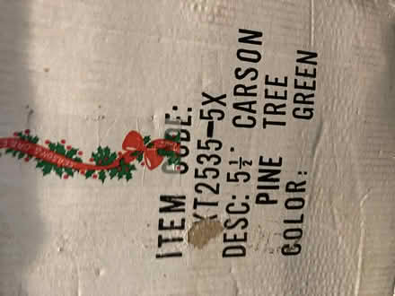 Photo of free Artificial Christmas tree (Edgmond TF10) #1