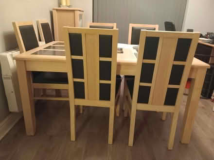 Photo of free Dining table and 6 chairs (St. Agnes TR5) #3
