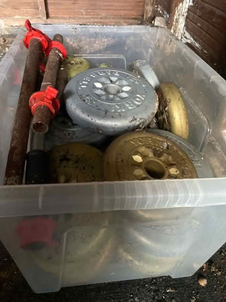 Photo of free York Barbell weights (NR13) #2