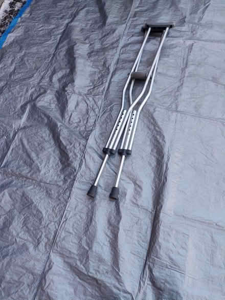 Photo of free A Pair of Crutches (Bathurst & Centre) #1