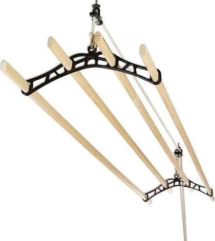 Photo of free Victorian style hanging clothes rail kit (no hanging rails) (Buckhurst Hill IG9) #2