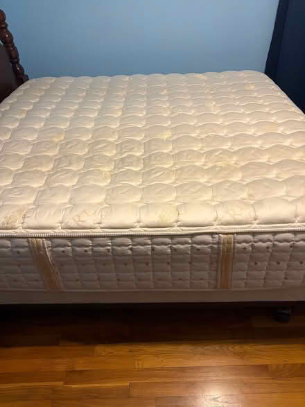 Photo of free King size mattress & bases (Gardner near Friendly’s) #3