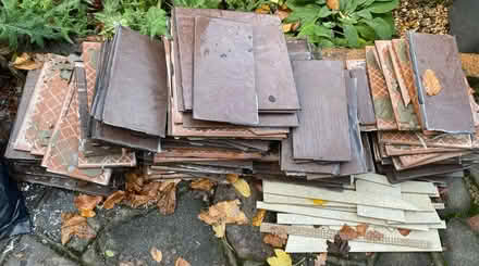 Photo of free Bathroom tiles brown (Se25) #1