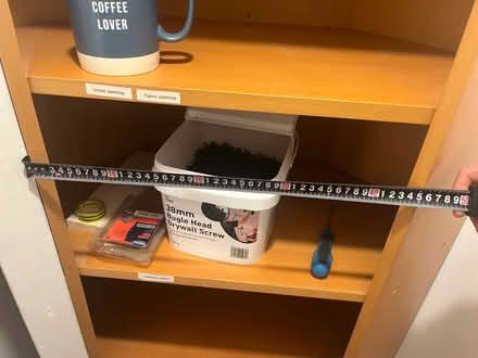 Photo of free Wood (chipboard) corner shelves (Culgaith, CA10) #3