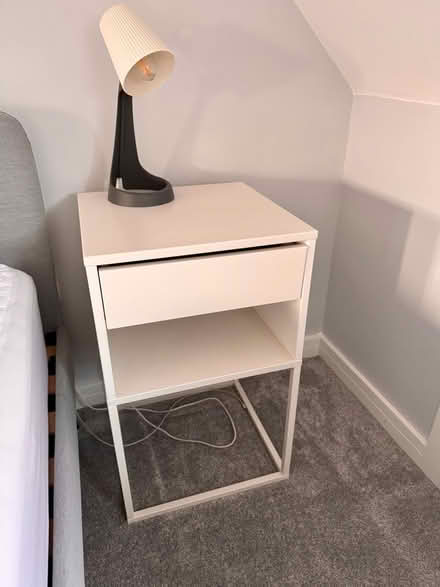 Photo of free IKEA BedSide Table (White) #2 (Moreton, Essex) #1