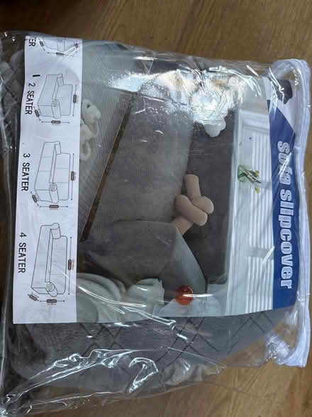 Photo of free Grey sofa cover (TN29) #1