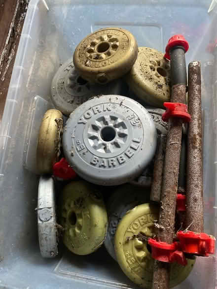 Photo of free York Barbell weights (NR13) #1