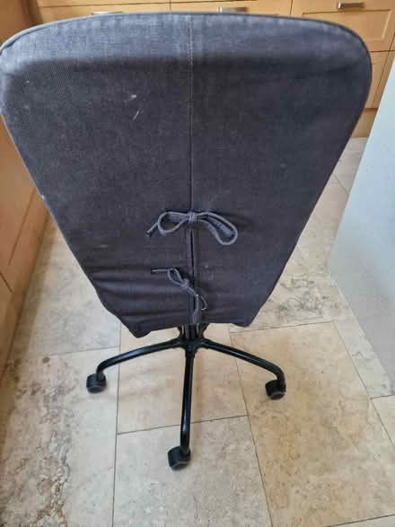 Photo of free Two black swivel chairs (Poole BH14) #3