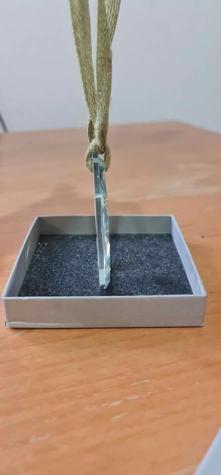 Photo of free Christmas glass flat bauble (NW2 Cricklewood) #4