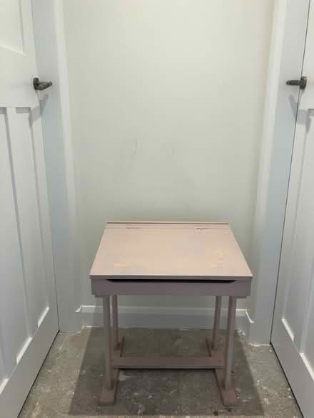 Photo of free Old school children’s desk (EH10 7BY) #4