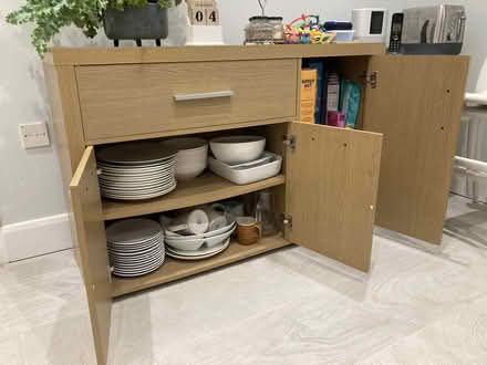 Photo of free Oak laminate sideboard (Croham CR2) #2