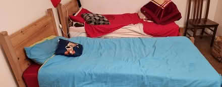 Photo of free X2 trundle beds with mattresses (BN1) #3