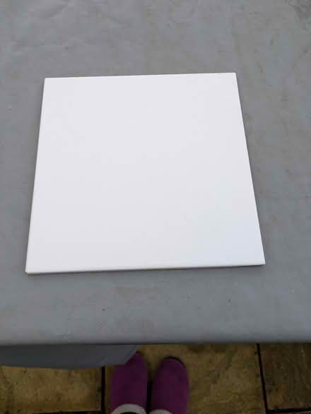Photo of free plain white glossy tiles (Harrogate HG1) #1