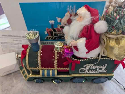 Photo of free Fibre Optic Santa on a Train (Old Town TN40) #1