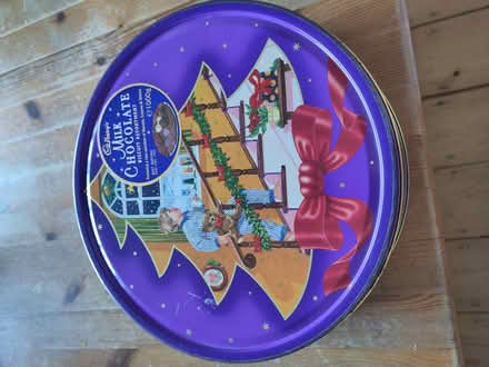 Photo of free Empty, round biscuit tin (Henleaze Ward BS9) #1
